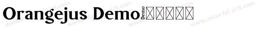 Orangejus Demo字体转换